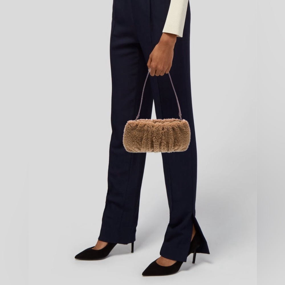 STAUD Faux Teddy Bag